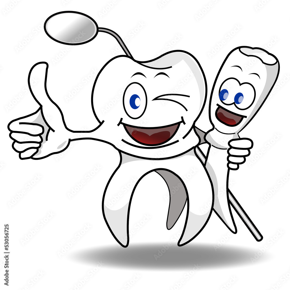 Denti che strizzano l'occhio Denti che strizzano l'occhio