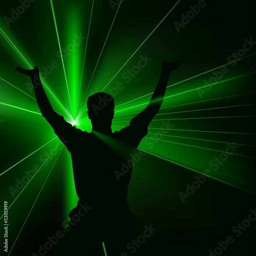 Green Laser Show