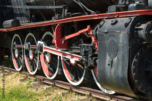 Wheels of Locomotive