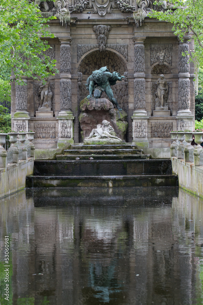 Medecis fountain, Paris, France, Europe