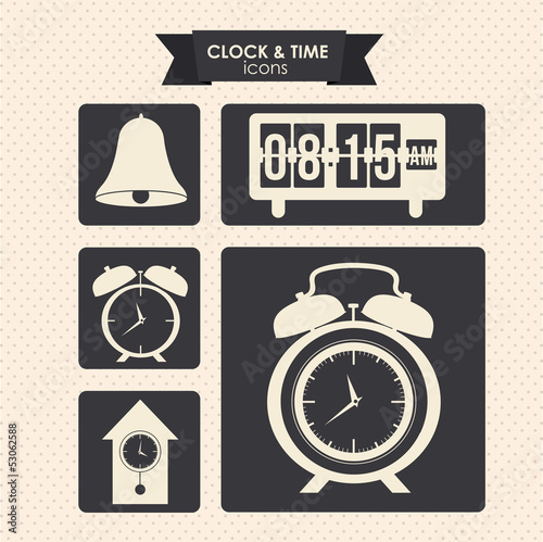 clock and time icons