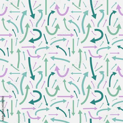 Seamless arrows pattern