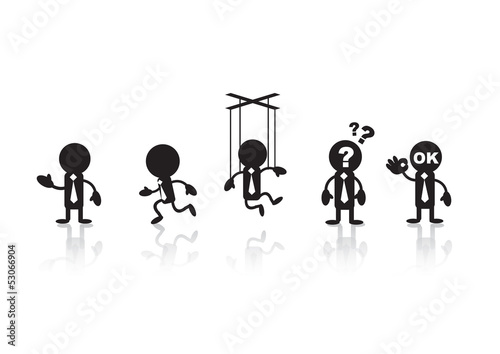 working man vector