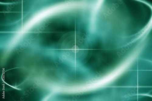 Abstract background in shades of green