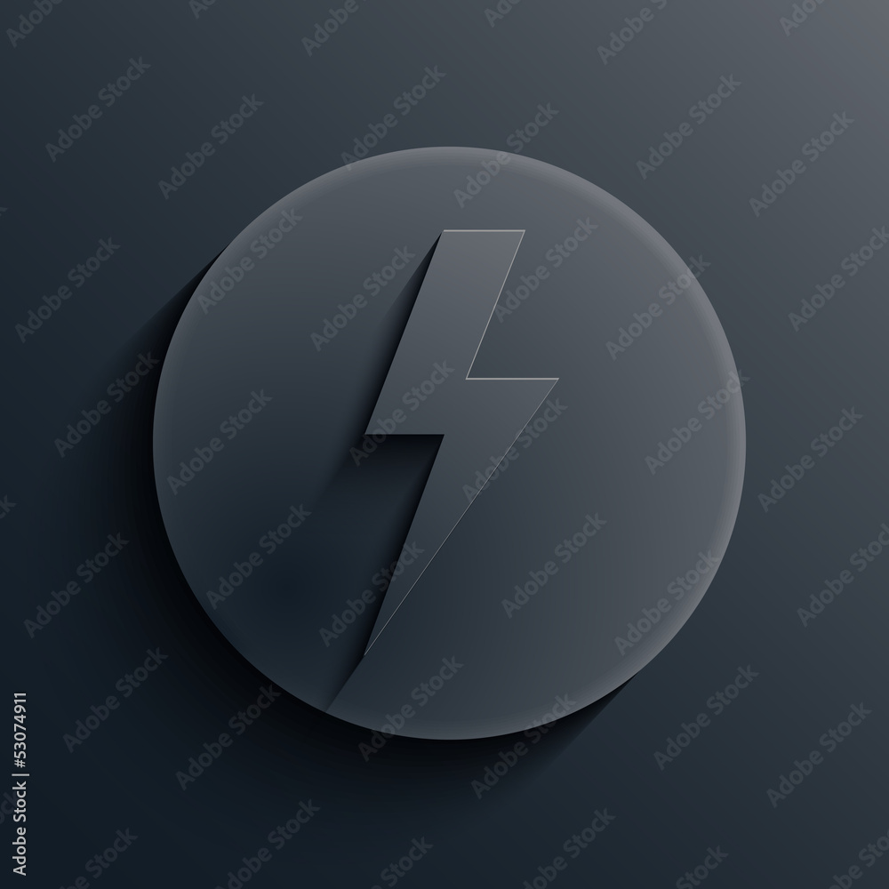 Vector dark circle icon. Eps10 Vector dark circle icon. Eps10