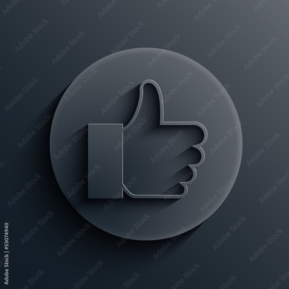 Vector dark circle icon. Eps10 Vector dark circle icon. Eps10