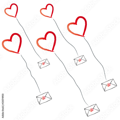 Hochzeit, Luftballons mit Liebesbriefen, Hochzeitspost, Wünsche am Ballon, Valentin, Valentinstag, Deko zum Hochzeitstag, Jahrestag, bride to be, jga, hen night