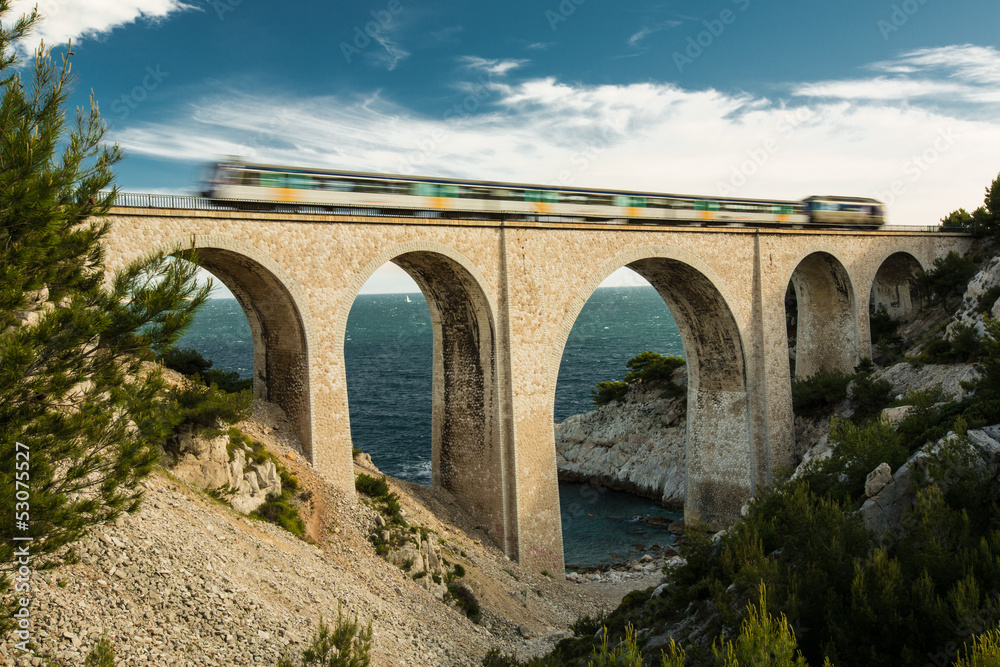 Le train de la Côte Bleue