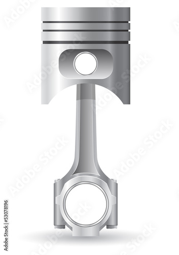 car piston vector illustration