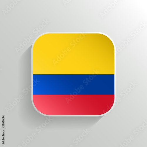 Vector Button - Colombia Flag Icon Free Download Vector Button - Colombia Flag Icon - GFXLoad