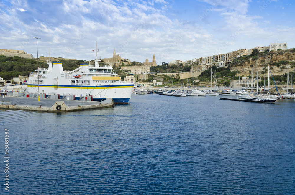 Mgarr Harbour in Gozo Mgarr Harbour in Gozo