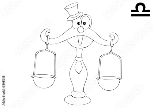Libra, Waage, Balance, Sternzeichen, Tierkreiszeichen