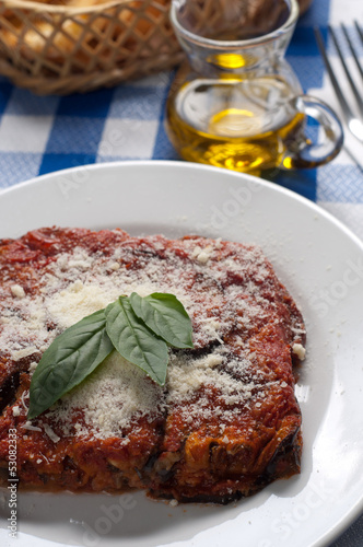 melanzane alla parmigiana photo