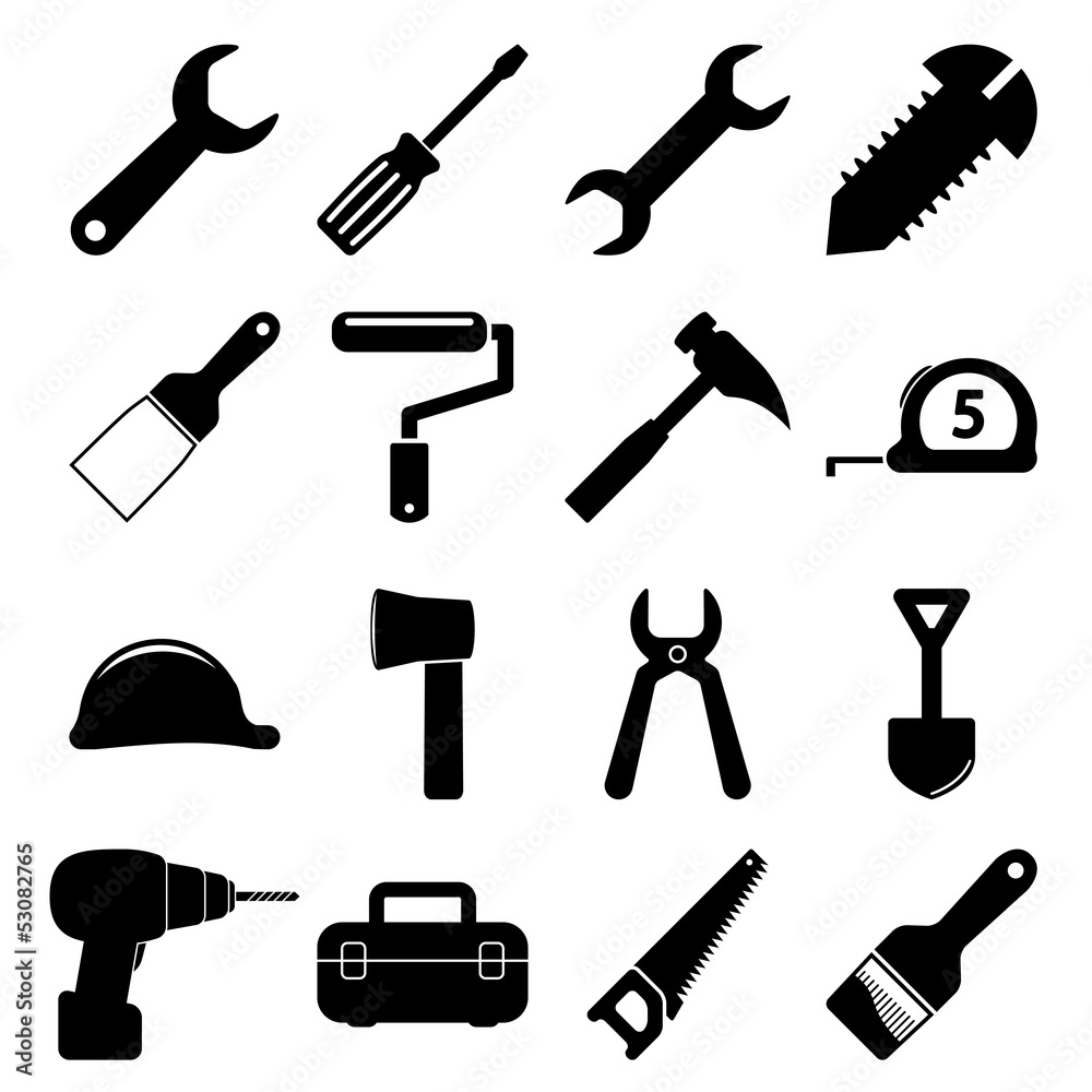 Tools icons Tools icons