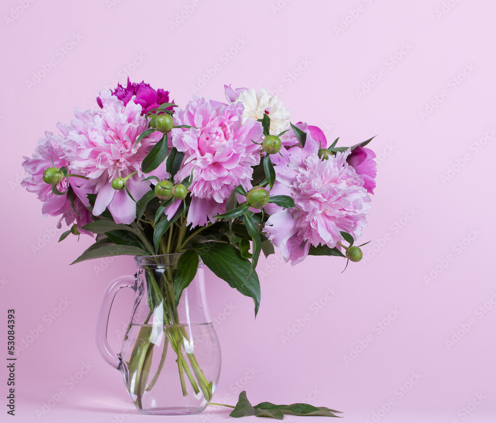 Obraz premium bouquet of peonies