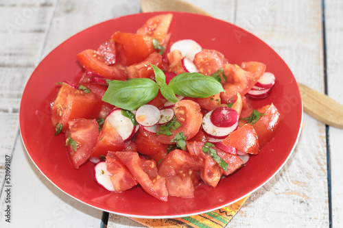 salade de tomates