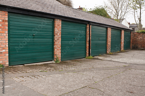 Fotografia, Obraz Self storage garages