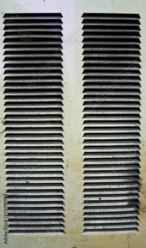 Dirty air vent