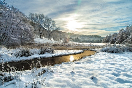 winter on the lake