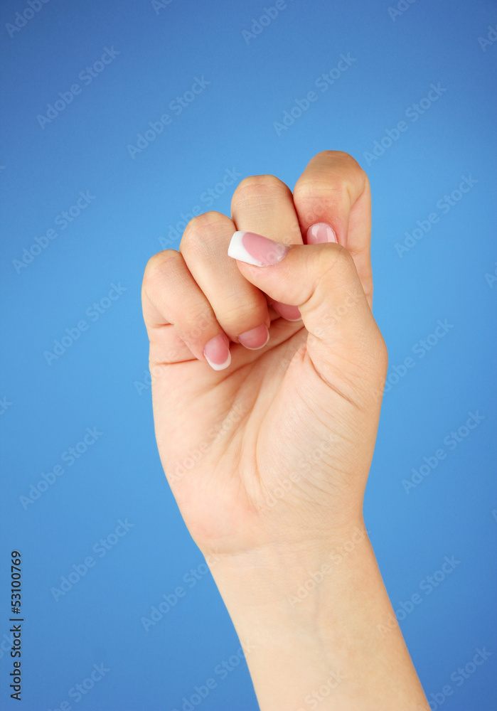 Finger Spelling the Alphabet in American Sign Language (ASL). Finger Spelling the Alphabet in American Sign Language (ASL).