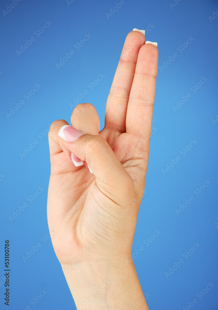 Finger Spelling the Alphabet in American Sign Language (ASL). Finger Spelling the Alphabet in American Sign Language (ASL).