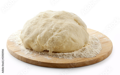 Yeast dough photo