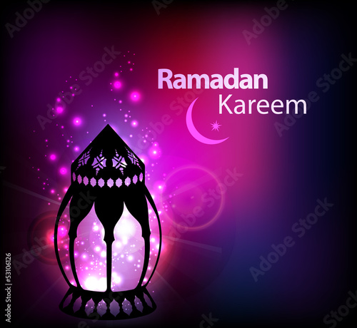 Ramadan Kareem greeting card