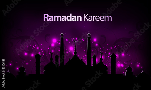 Vector Ramadan Kareem background