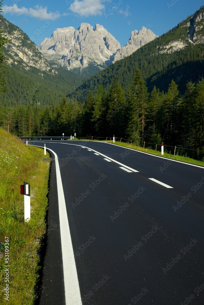 Naklejka premium Road