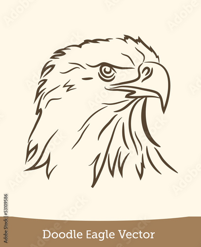 doodle eagle