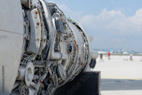 Wartungsarbeiten Turbine