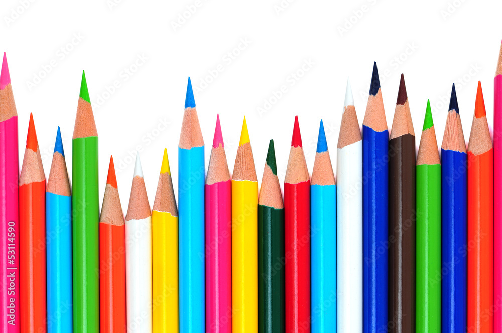 Colored pencils Colored pencils