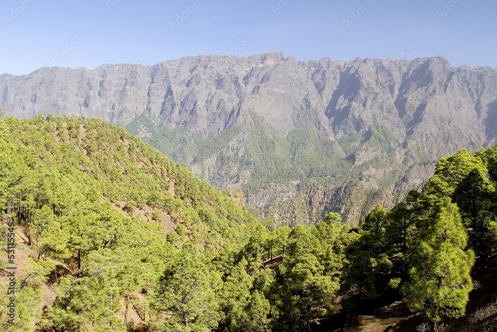 Fototapeta premium Caldera de Taburiente, La Palma