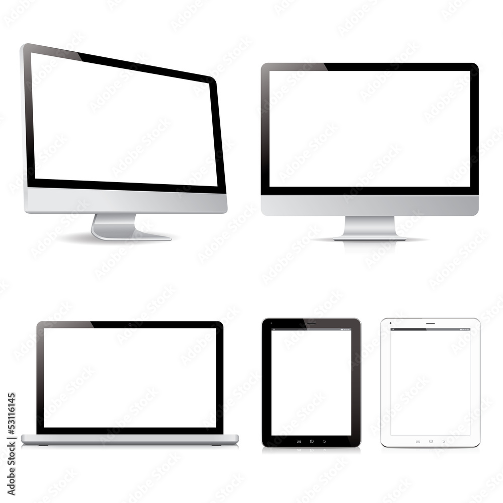 vector pack computer tablet electronic devices vector pack computer tablet electronic devices