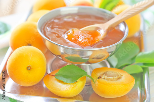 jam and apricot