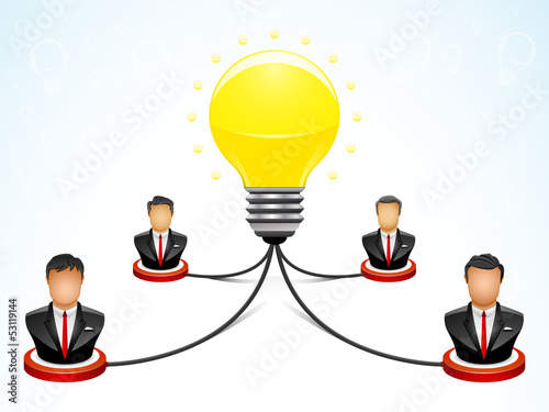 Brainstorming in the Teamwork