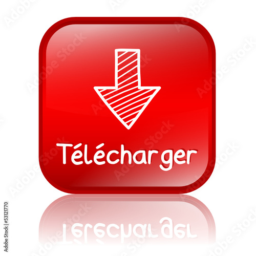 Bouton Web "TELECHARGER" (download télécharger téléchargement)