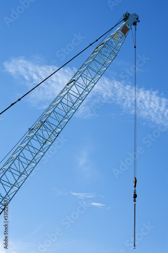 Crane in construction Site