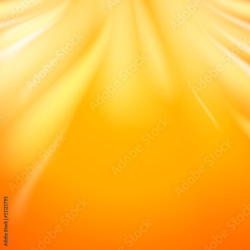 Warm sun light