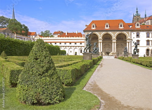 Wallenstein garden. Prague, Czech republic