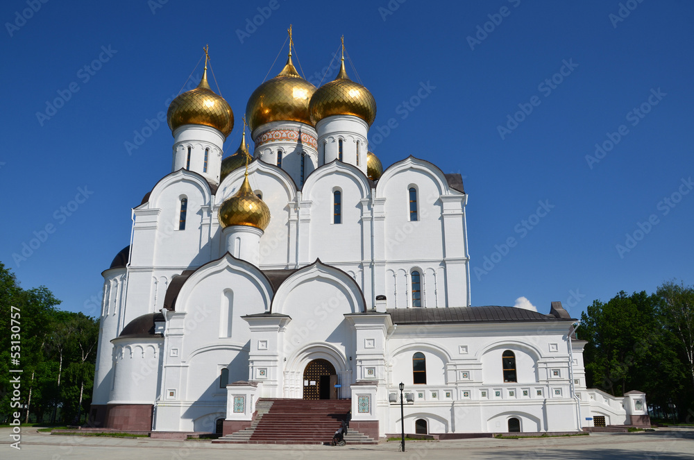 Успенский кафедральный собор в г. Ярославль.