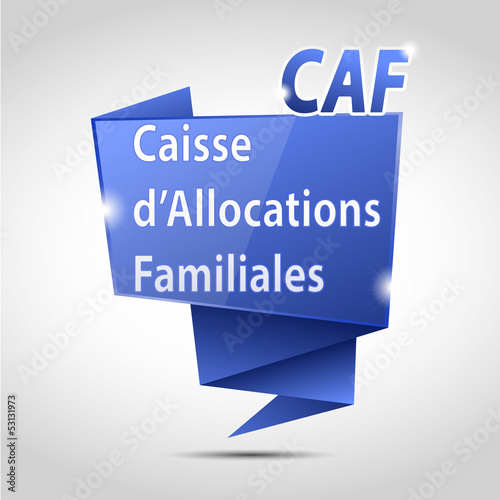bulle origami cs5 : caisse d'allocations familiales