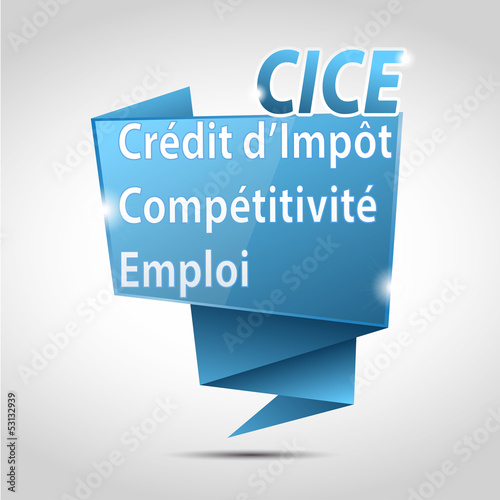 bulle origami cs5 : crédit impôt compétitivité emploi