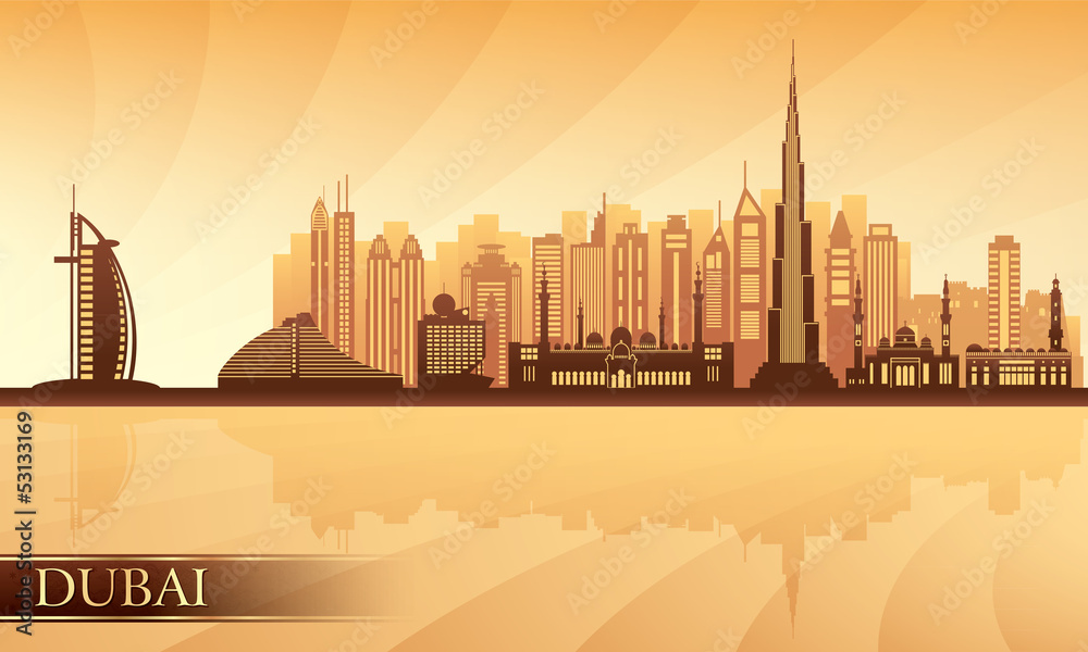 Obraz premium Dubai city skyline