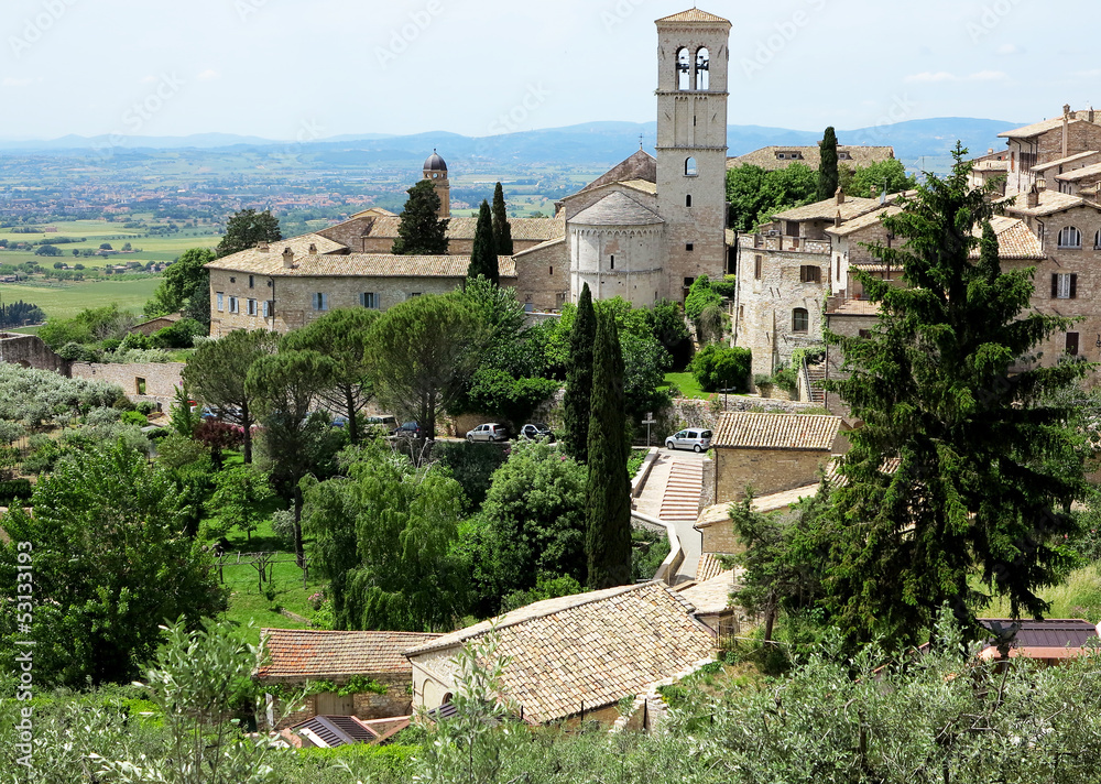 Fototapeta premium Assisi, Italien