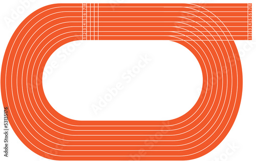 400 meter running track