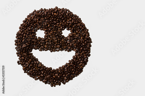 Coffee bean happy