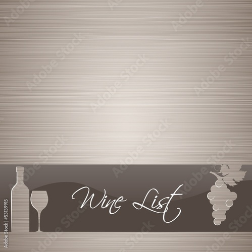 Wine list