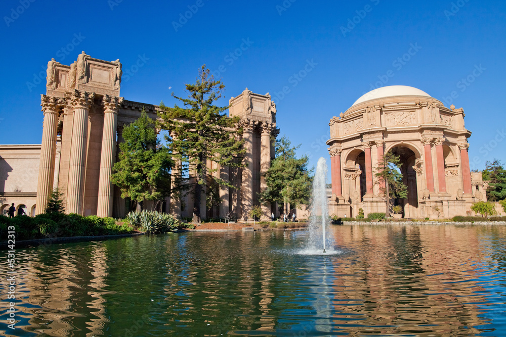 Palace of Fine Arts in San Francisco