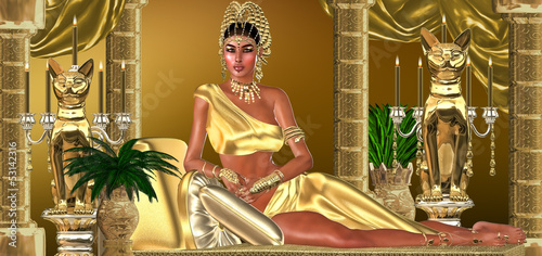 Obraz na plátně The Roman Empress